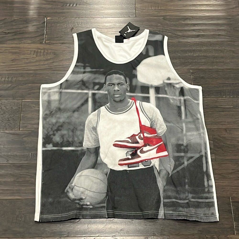 Nike Jordan Rookie Year Jordan 1s Tank Top T Shirt new 2013 Mens Size XL